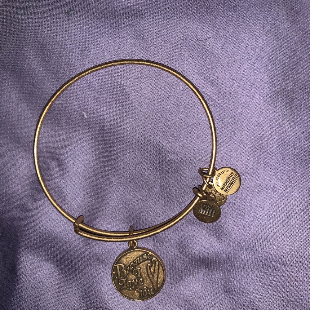 Alex and Ani Because I Love You Charm Bracelet